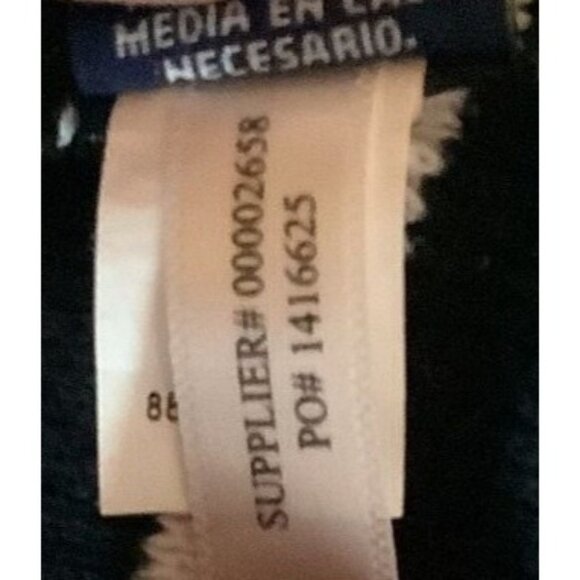 Chaps Knit Cardigan Shawl Collar -Navy & White - Womens Size XL - Picture 7 of 9